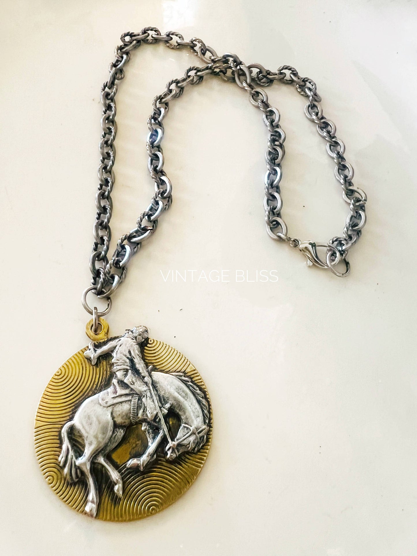 Bronc Rider Necklace
