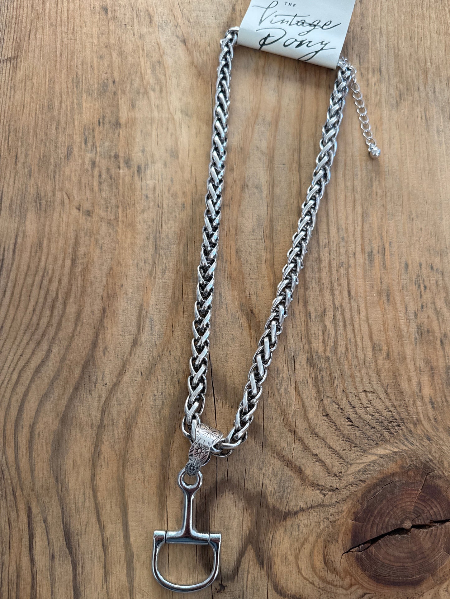 Silver Bit Necklace