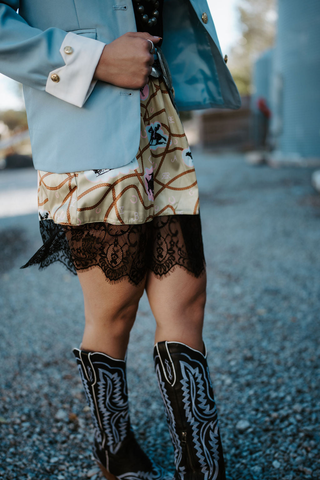Rodeo Print Skirt