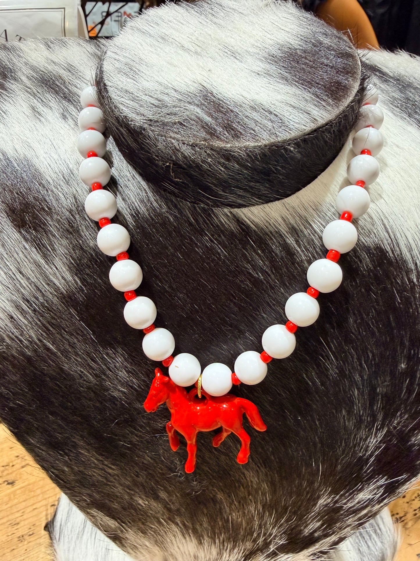 The Vintage Pony Necklace Americana