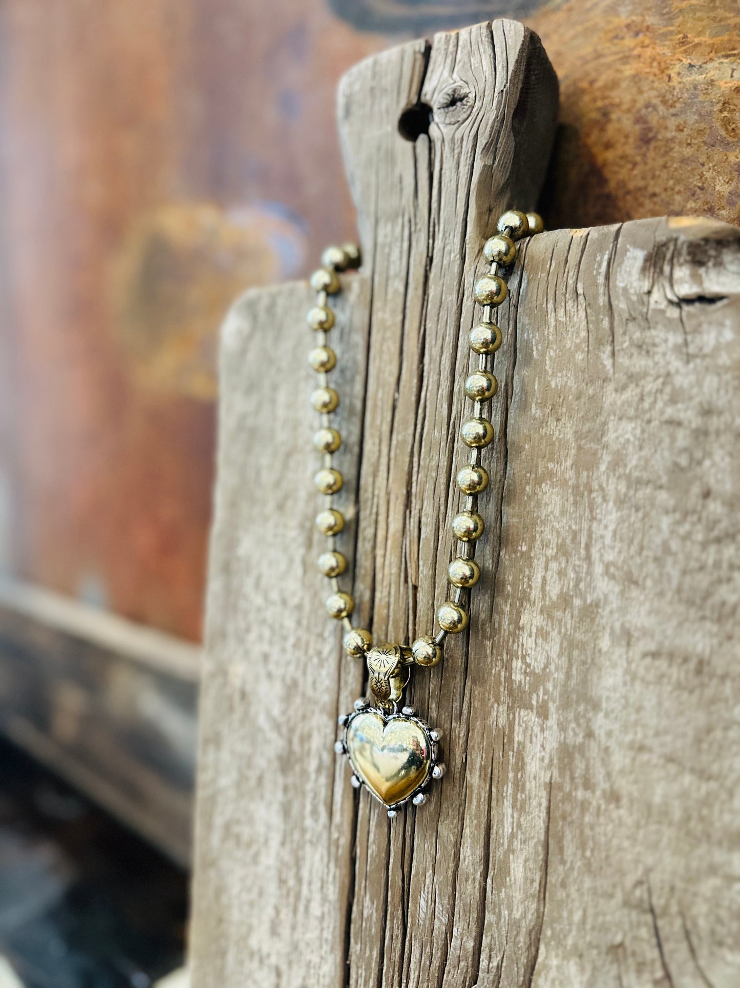 Gold Heart Necklace