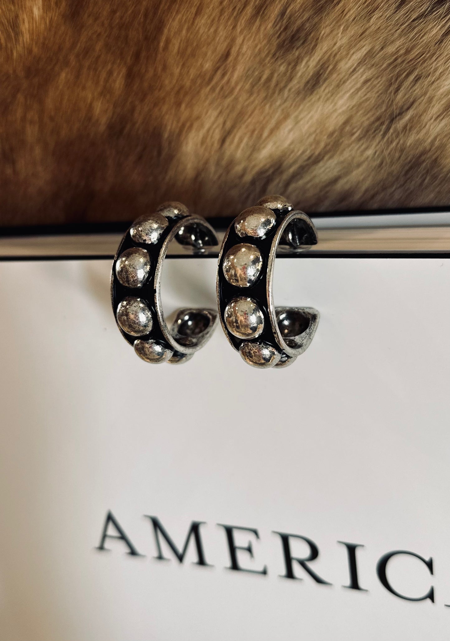 Silver Bubble Earrings