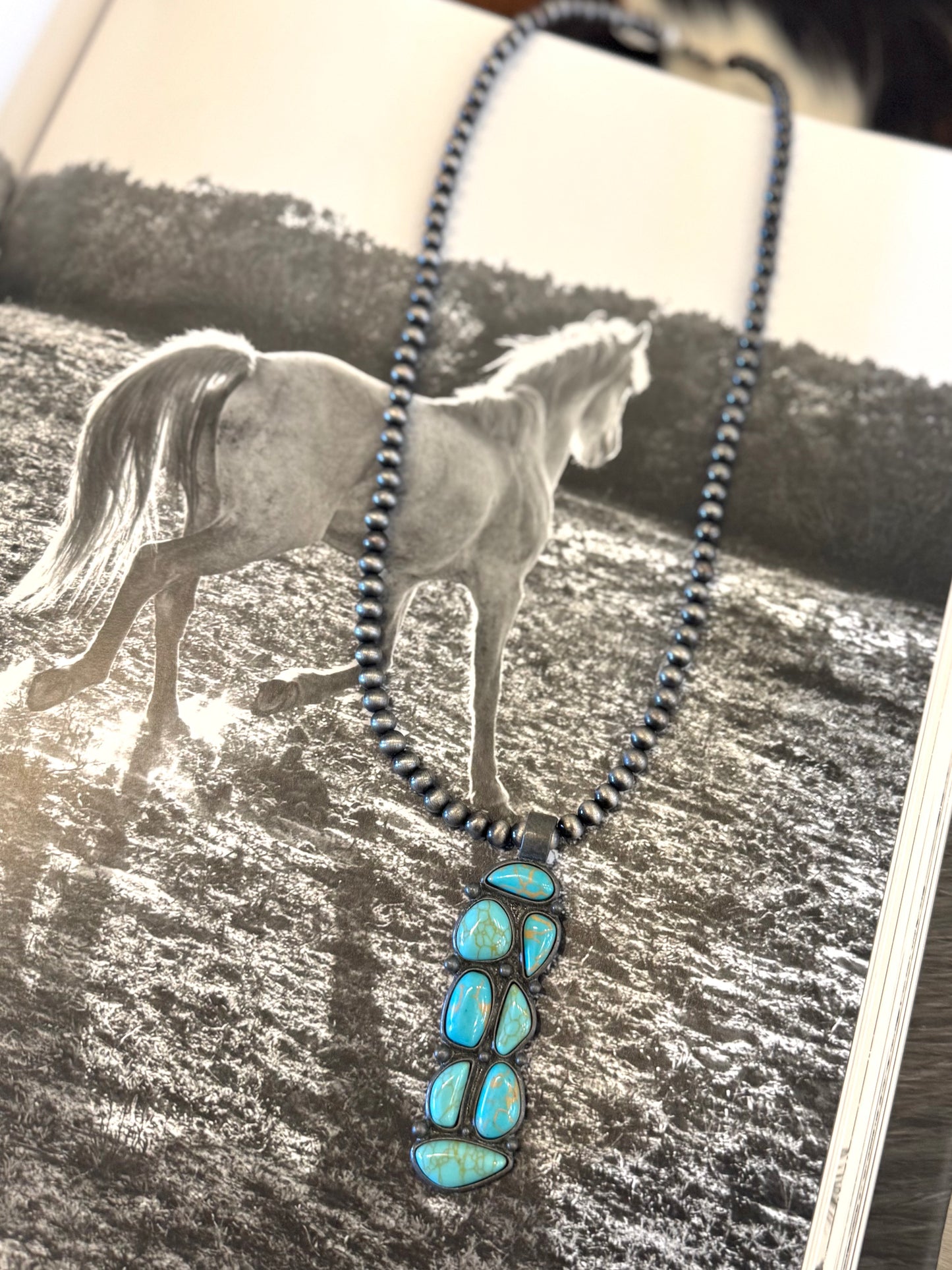 Turquoise Pendant Necklace