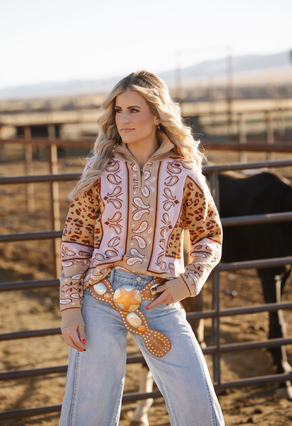 The Desert Rose Sweater