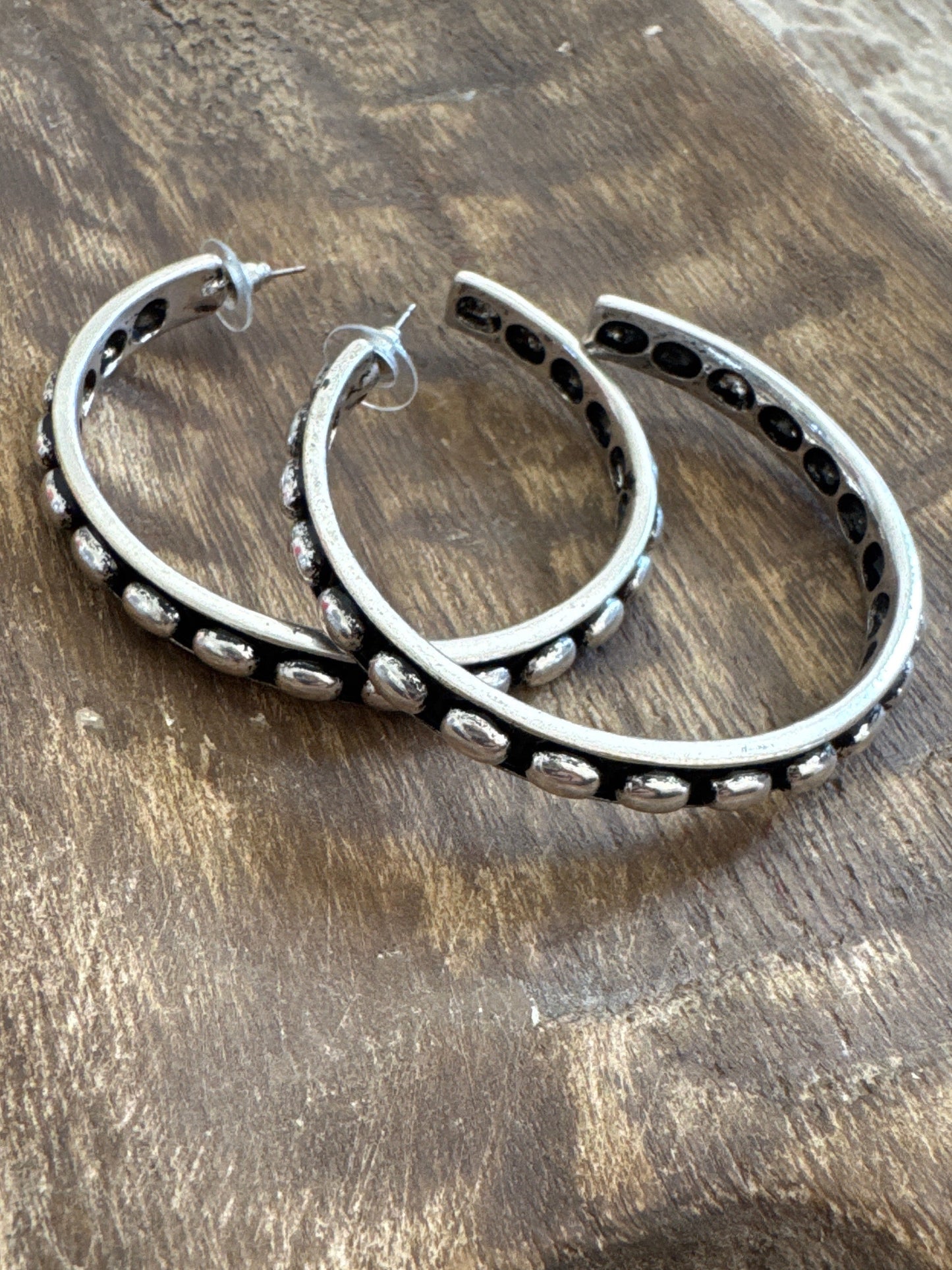 Bubble Large Hoop Earring