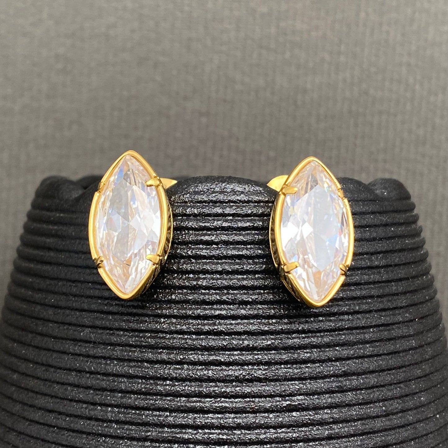 Cowgirl Barbie Stud Earrings (18k gold)