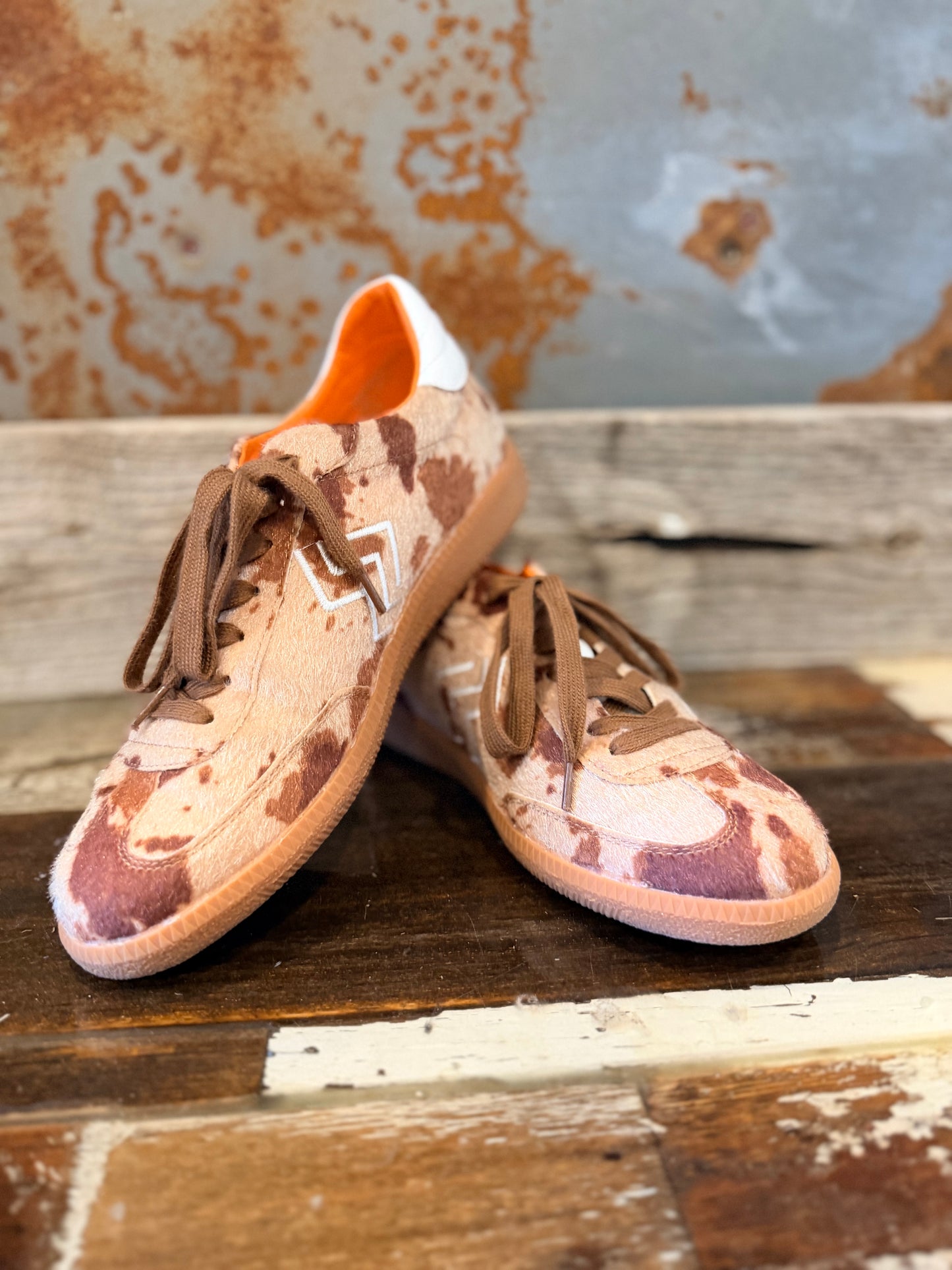 Cowprint Hide Shoes