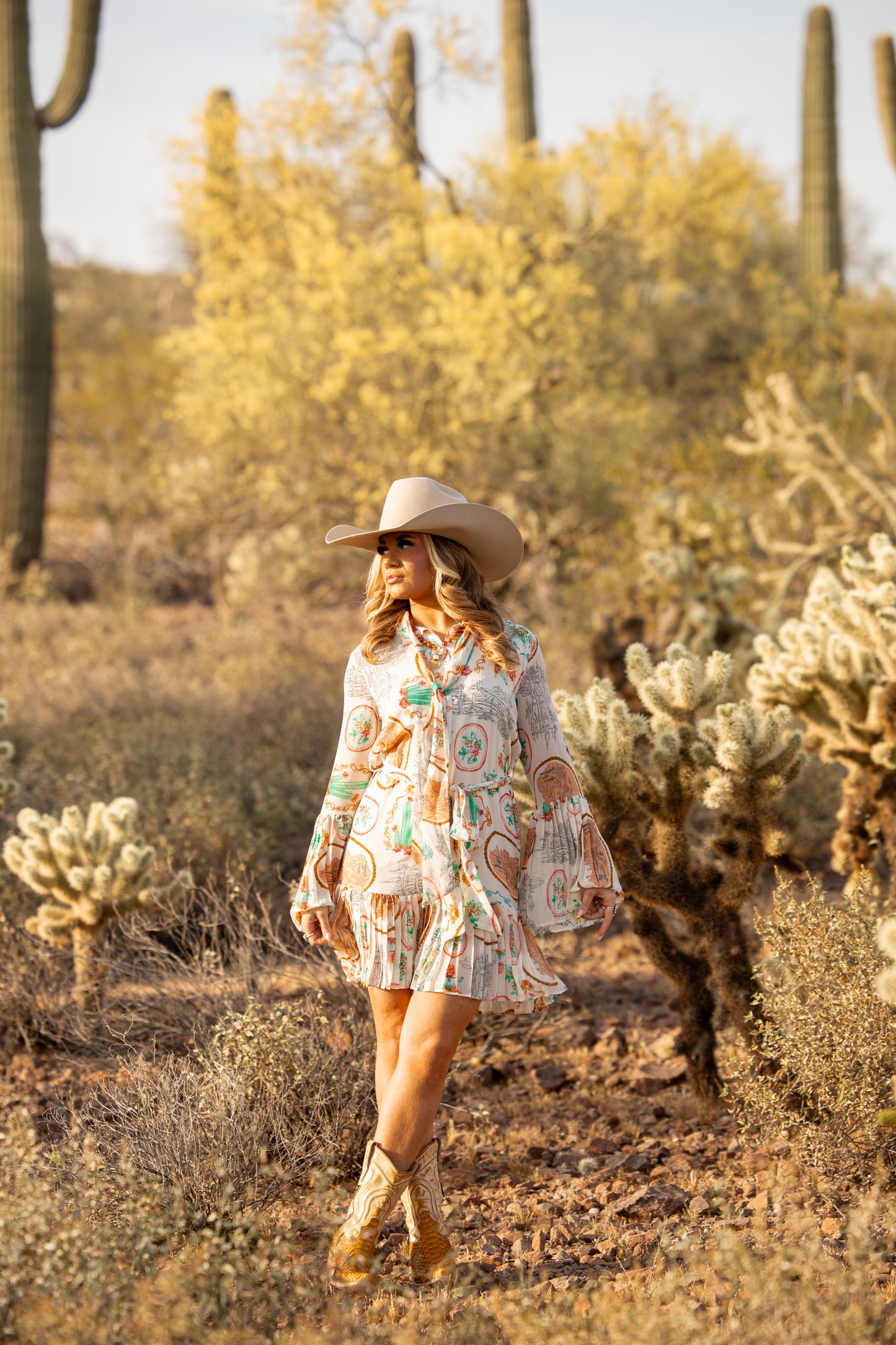 Cactus Garden Dress