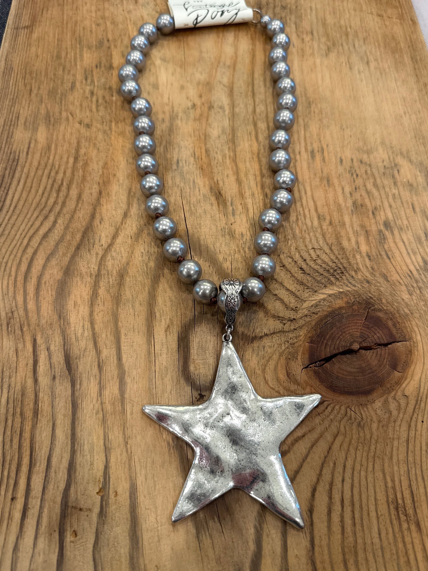 Silver Star Necklace