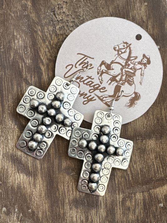 Silver Flat Cross