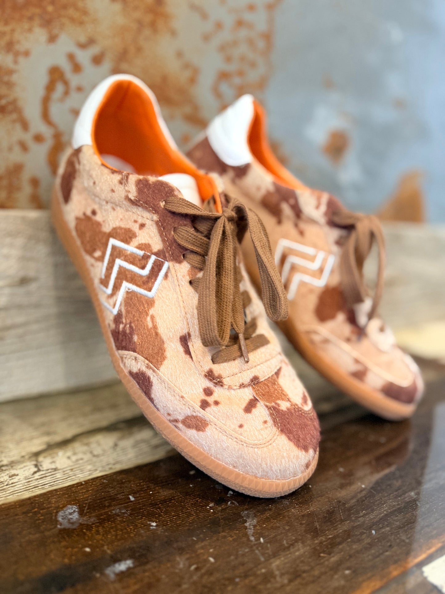 Cowprint Hide Shoes