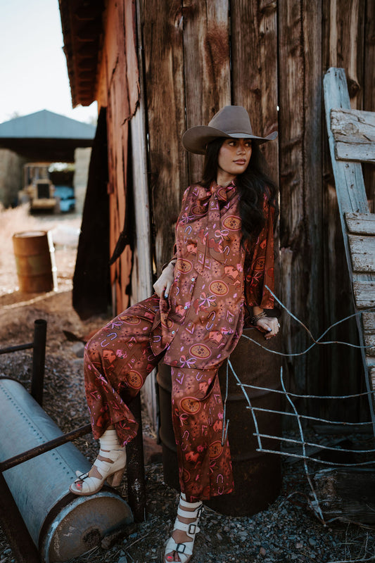 Rust Lady The Brand Set