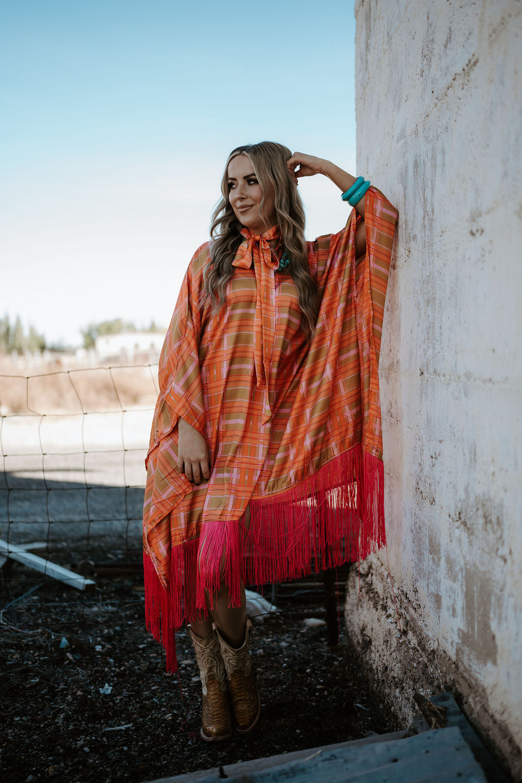 Lady Fringe Kaftan