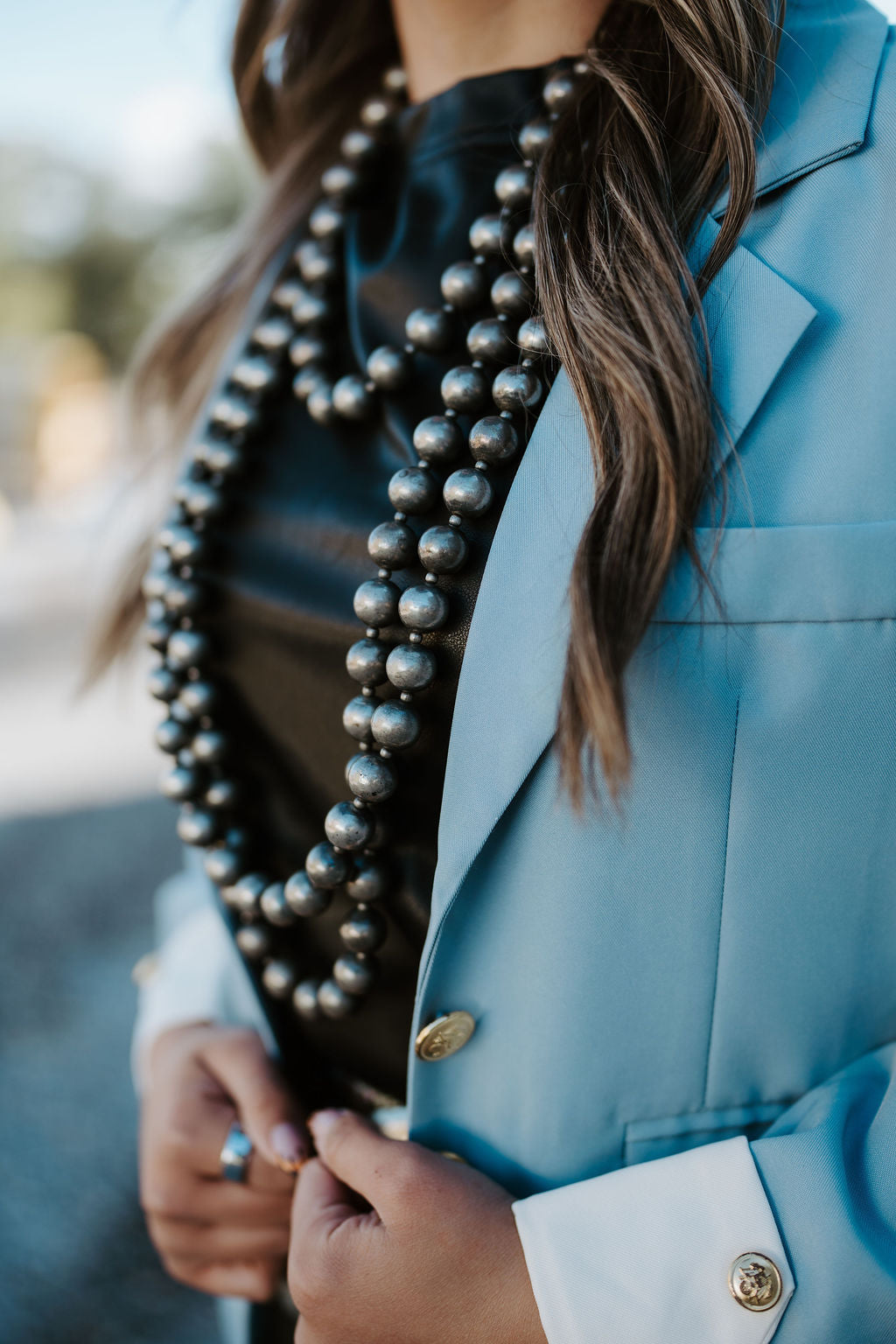 Silver Bubble Necklace