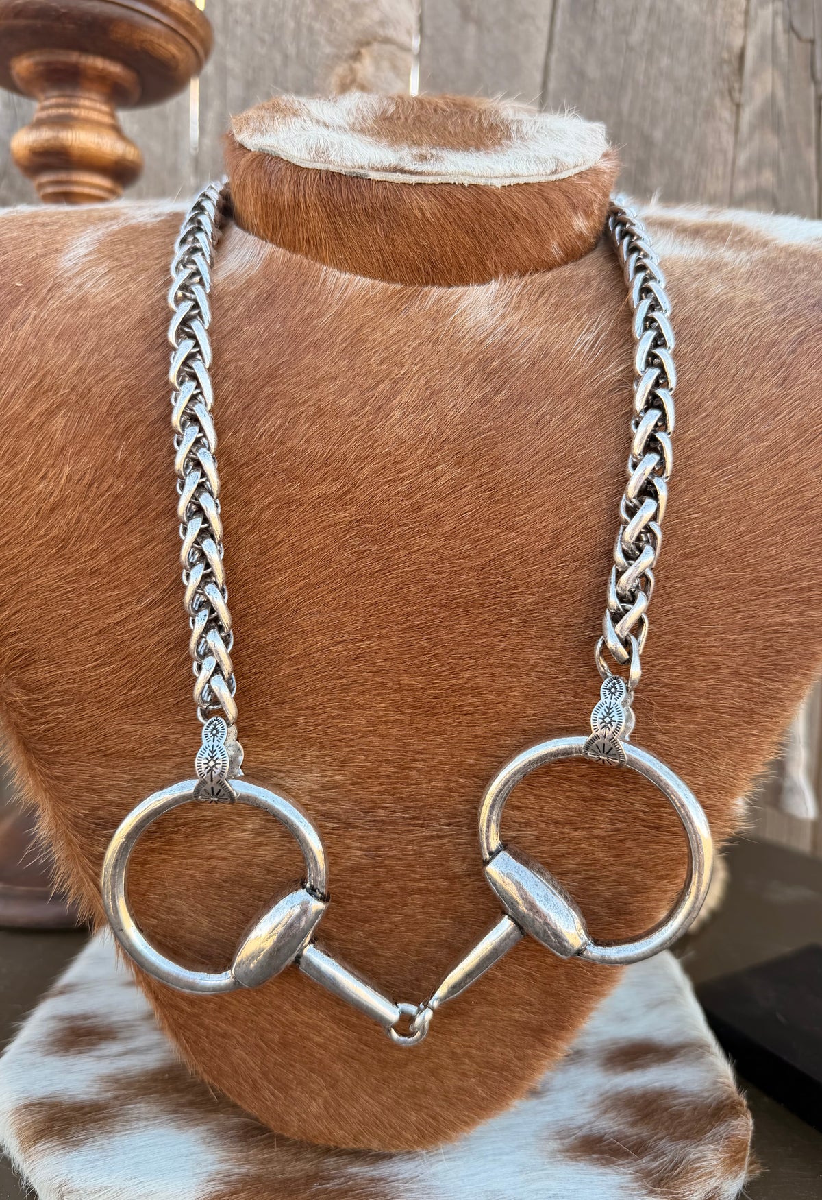Large Horizontal Bit Necklace