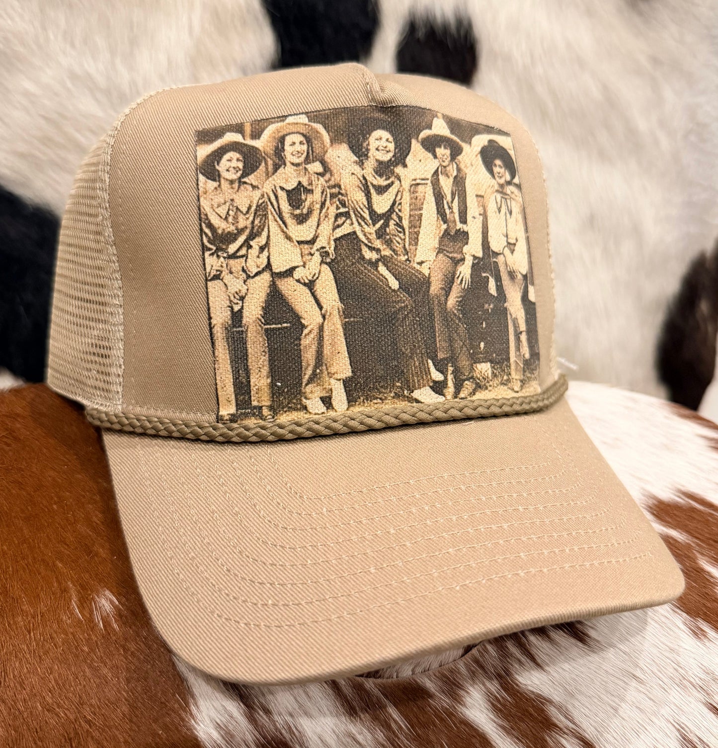 Vintage Tan Cowgirl Hat