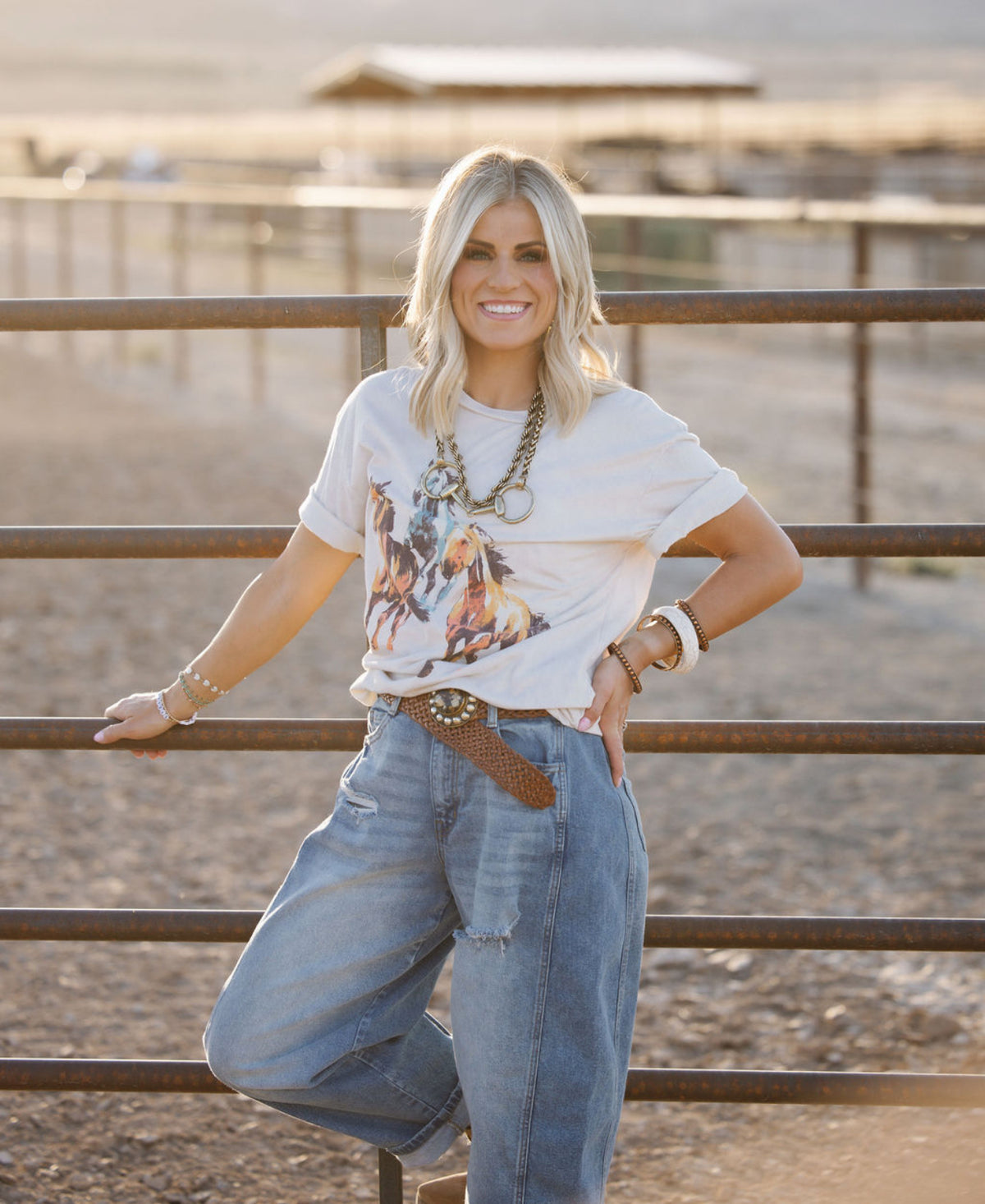 Running Wild Graphic Top