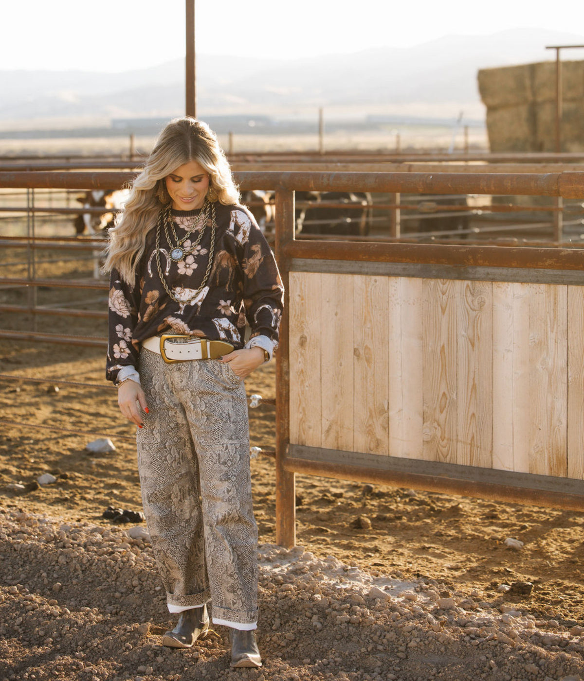 The Wild Wrangler Barrel Jeans