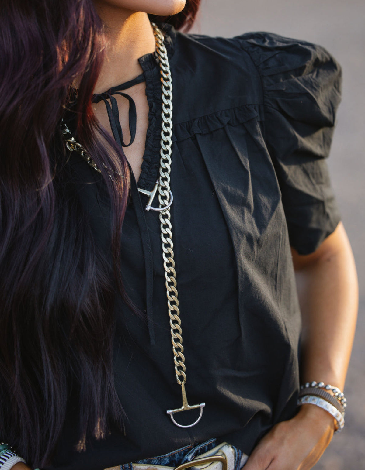 The Midnight Mesa Blouse