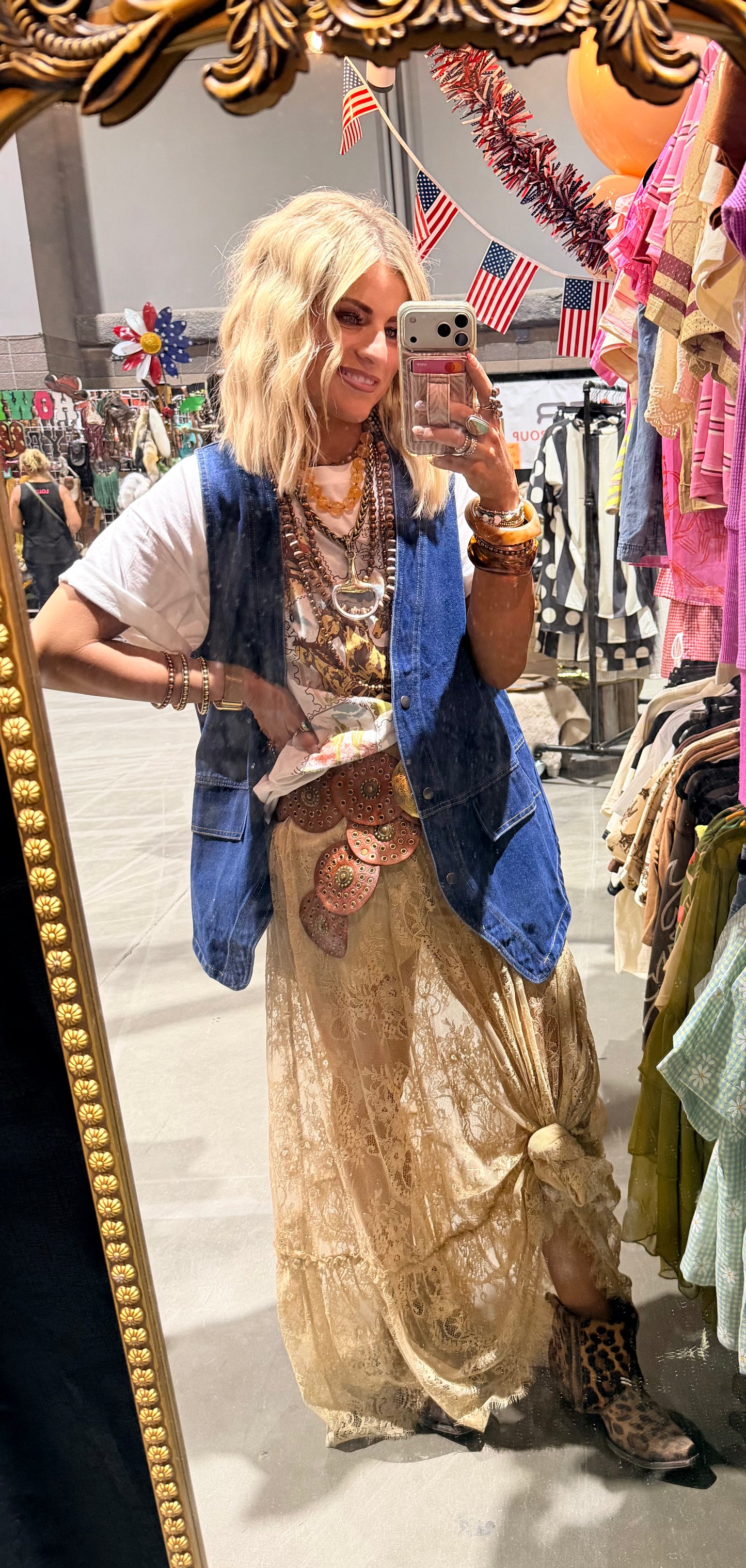 Dark Denim Vest