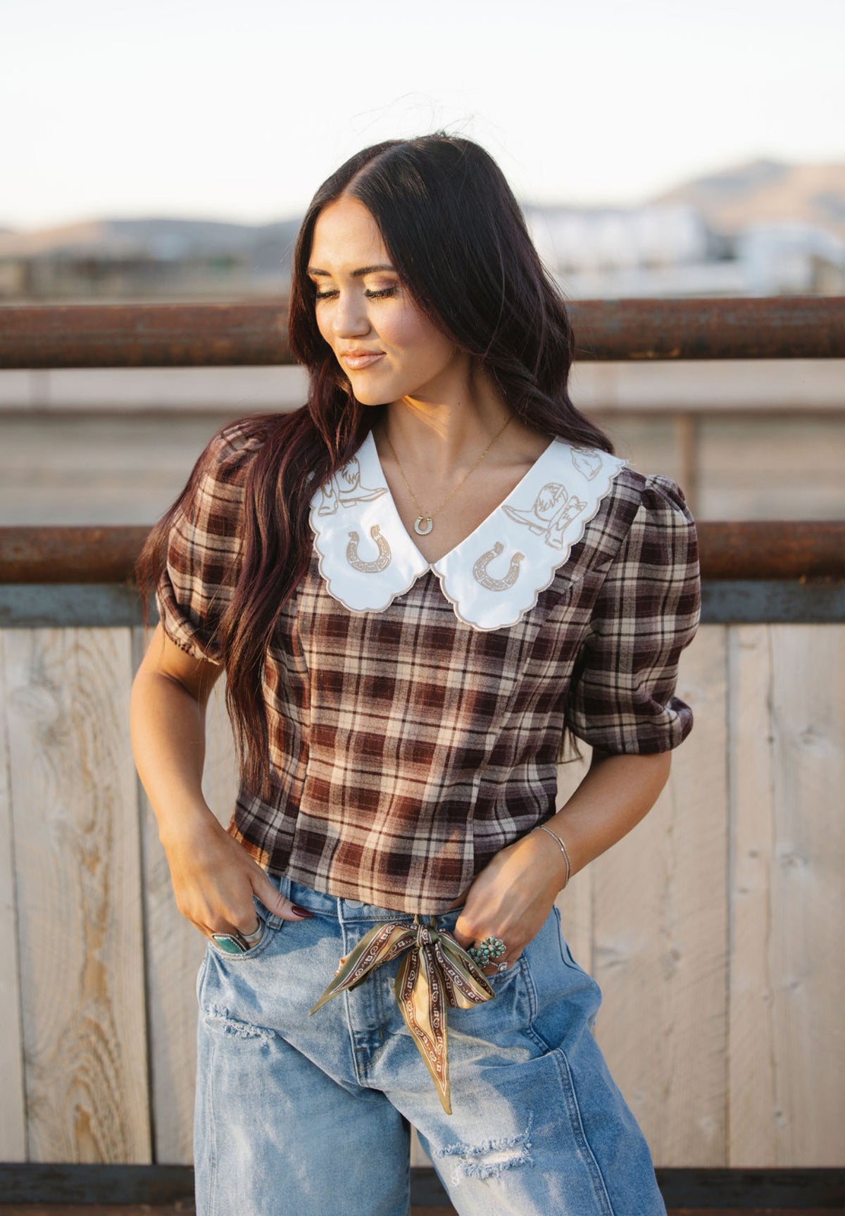 The Pretty Lucky Blouse