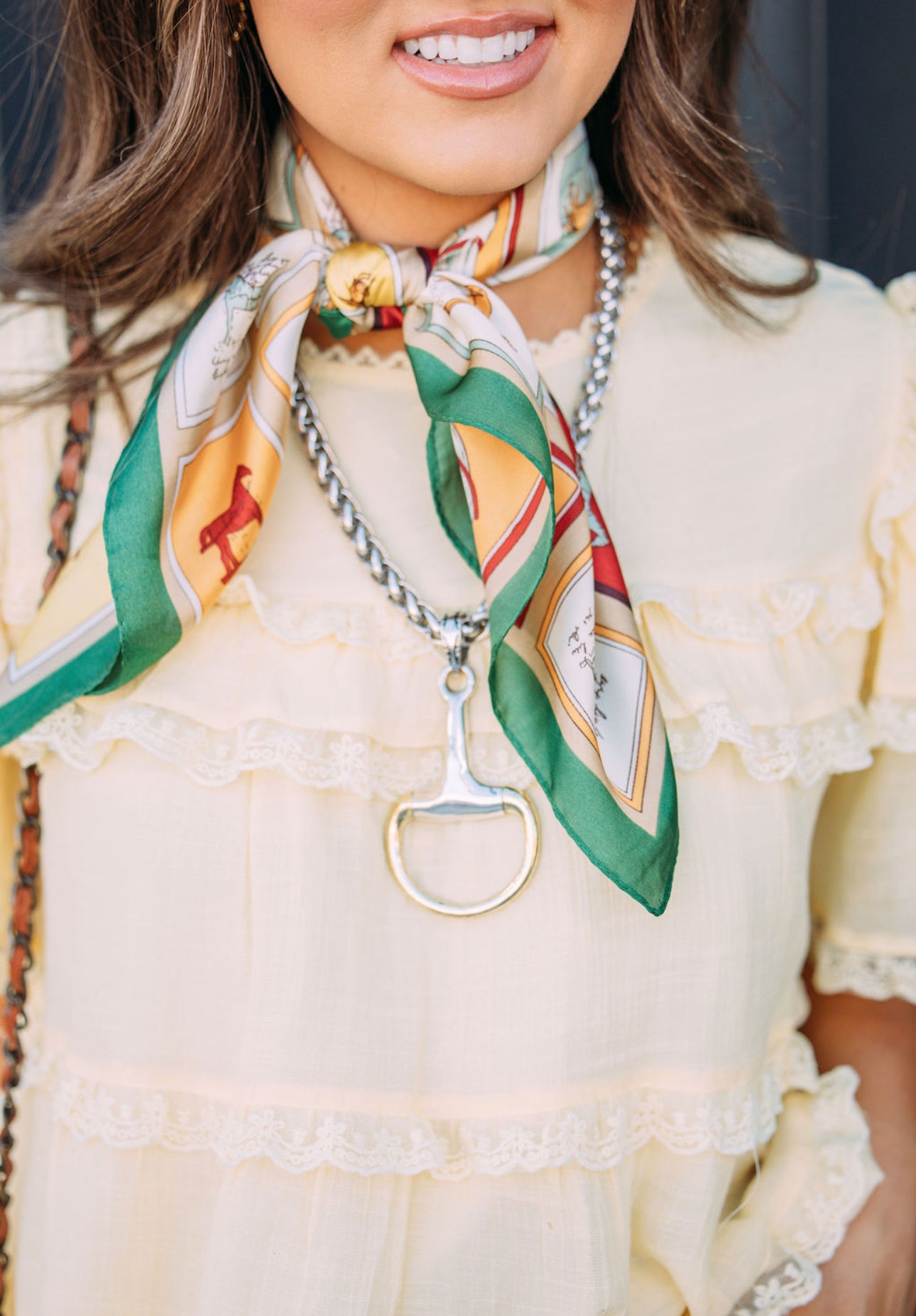 Butter Yellow Lace Blouse
