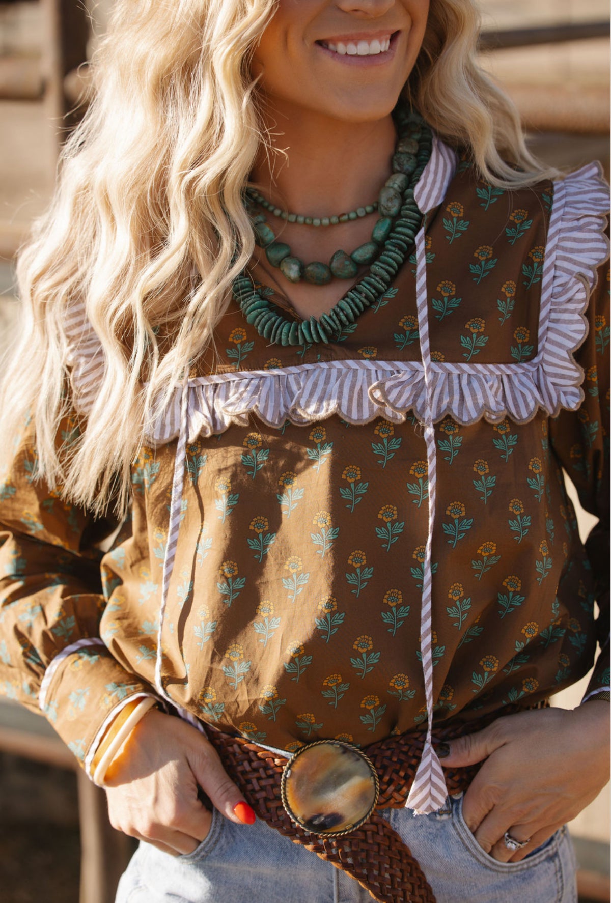 The Maple Bloom Top