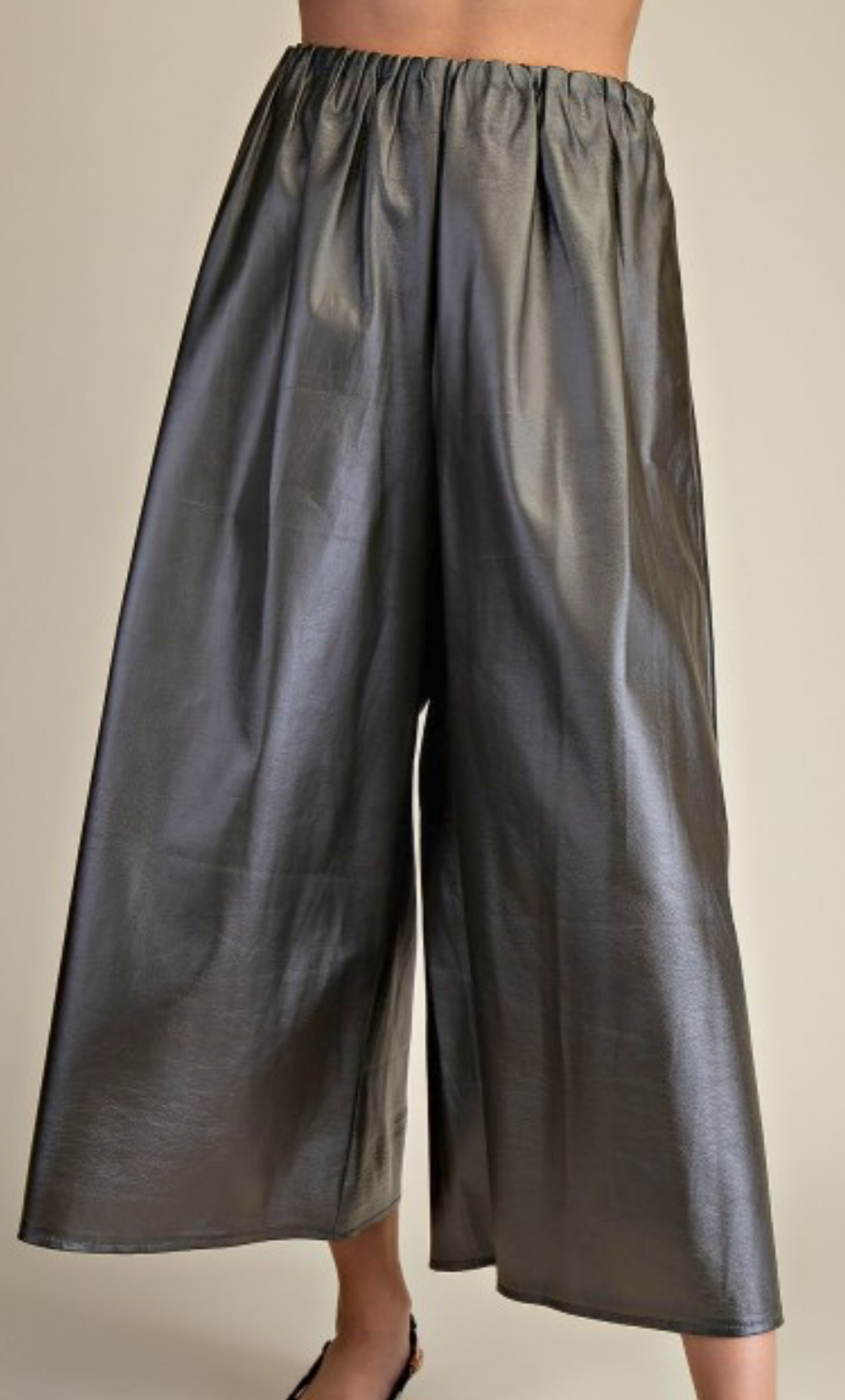 Olive Culotte Pants