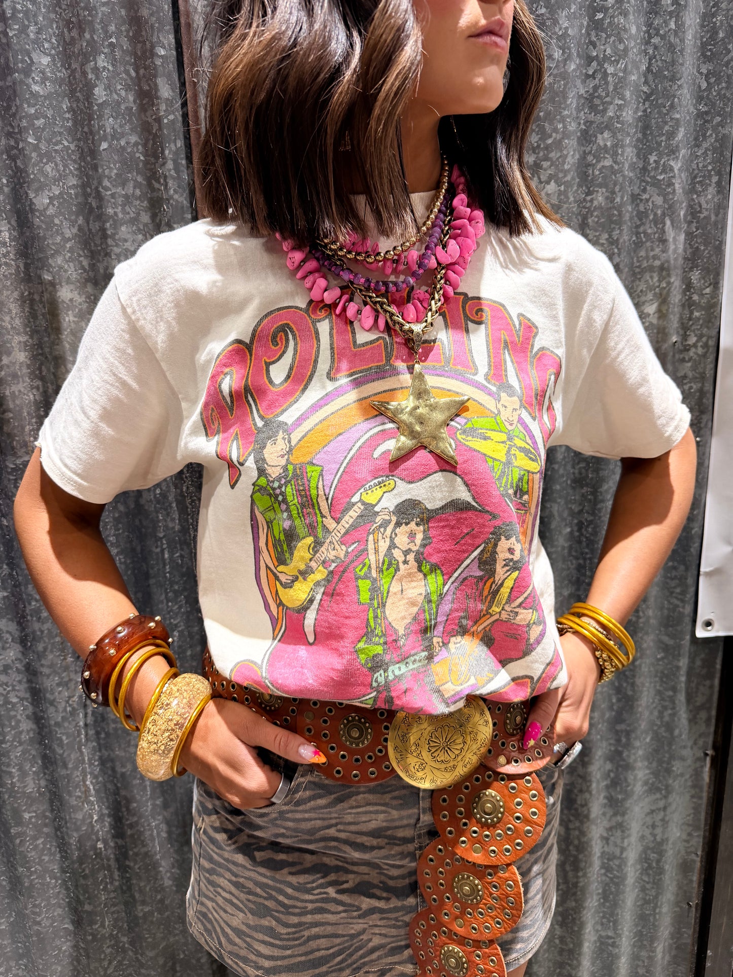 Rolling Stones Thrifted Tee