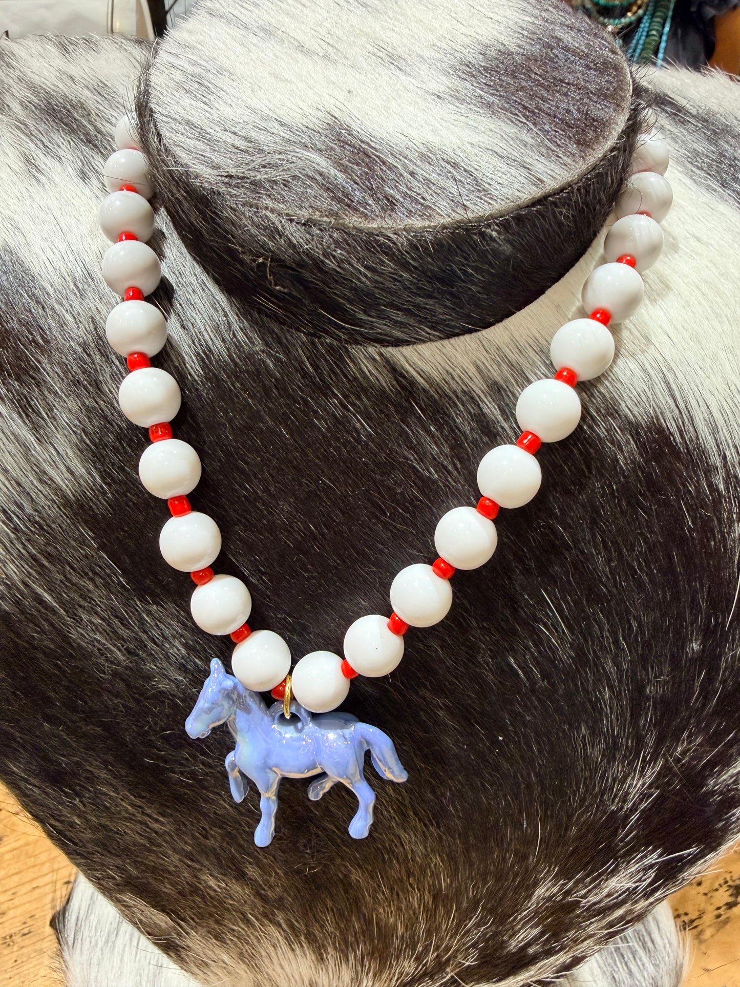 The Vintage Pony Necklace Americana