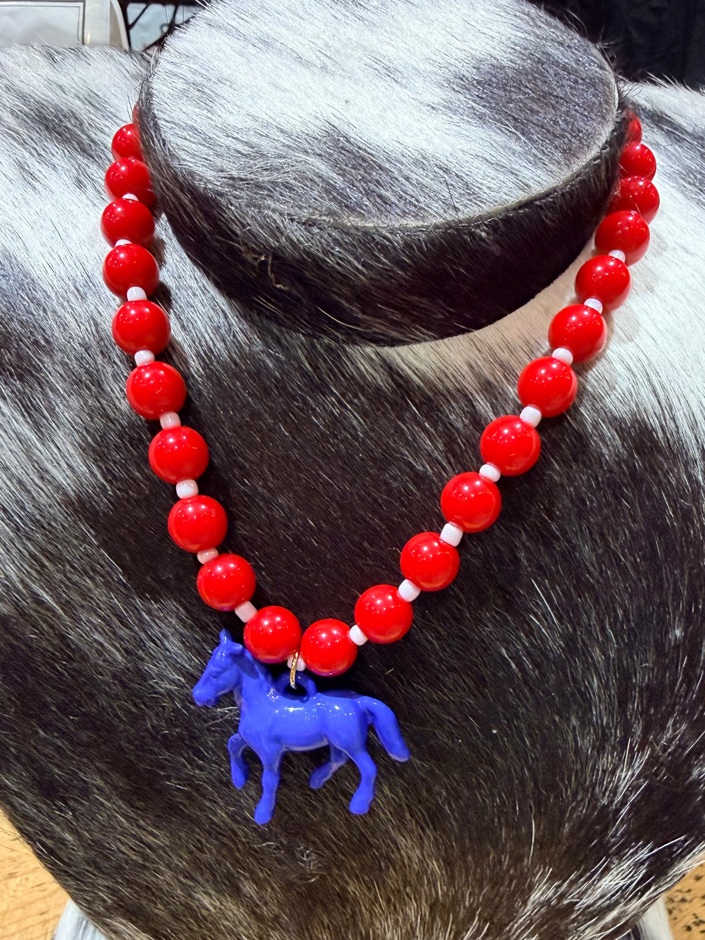 The Vintage Pony Necklace Americana