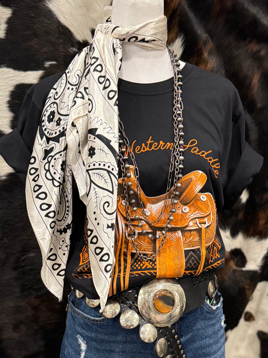 Vintage Western Saddle Tee