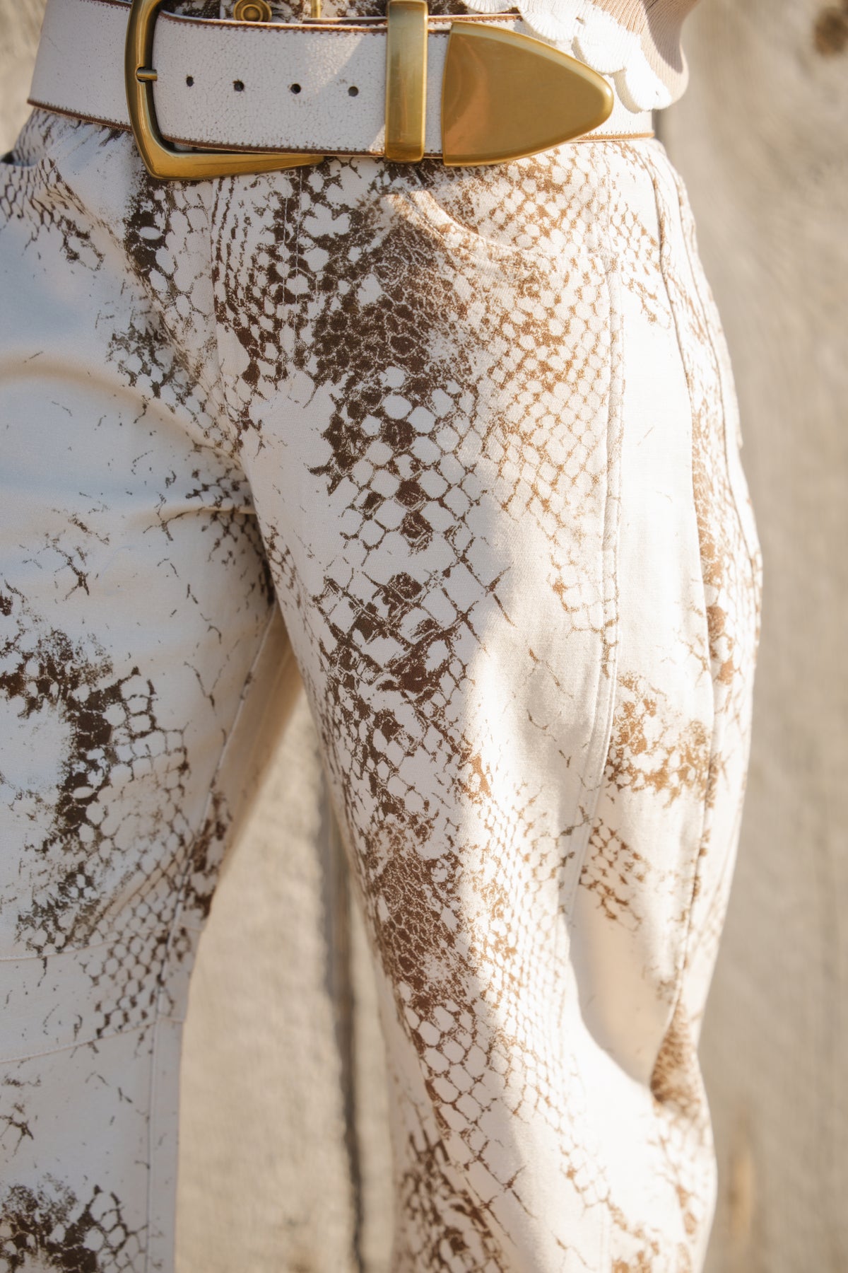 Python Prairie Barrel Jeans