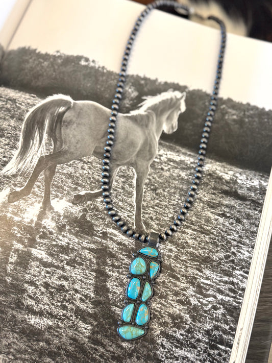 Turquoise Pendant Necklace