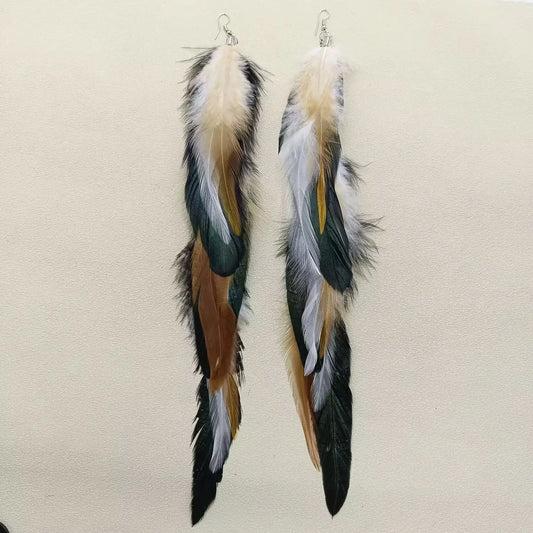 Feather Dangle Earring
