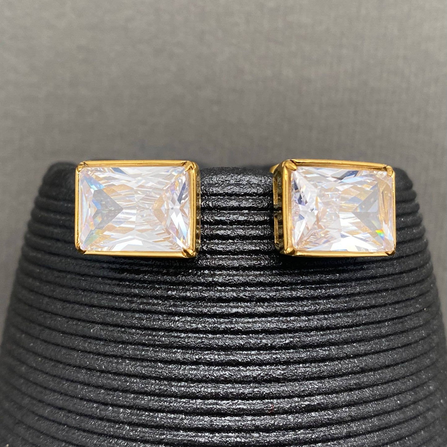 Cowgirl Barbie Stud Earrings (18k gold)